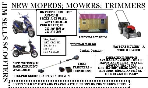 Image 3 of recent Ad for Jim's Repair Service