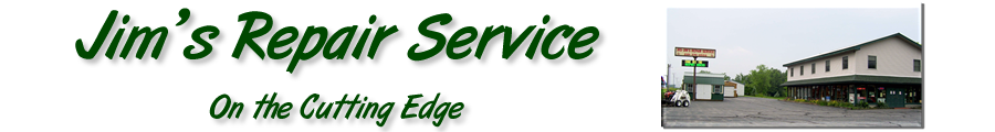 Jim's Repair Service - On the Cutting Edge